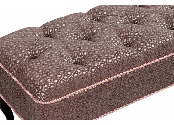 Банкетка №15 Вариант 5 Паола коричневый ромб, МебельГрад