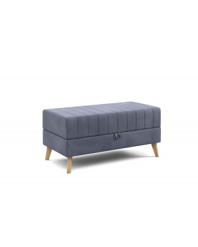 Банкетка "Норд" Вариант 1 Мора деним, МебельГрад