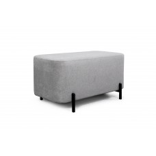 Банкетка "Портленд" Вариант 2 Торонто серый