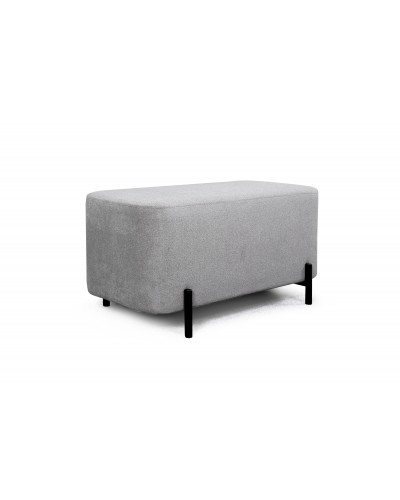 Банкетка "Портленд" Вариант 2 Торонто серый, МебельГрад