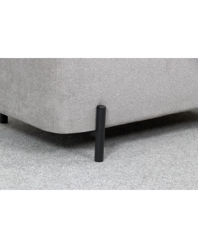 Банкетка "Портленд" Вариант 2 Торонто серый, МебельГрад