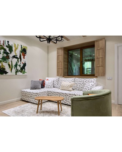 Диван-кровать угловой "Неаполь 2" Вариант 5 Левый, МебельГрад