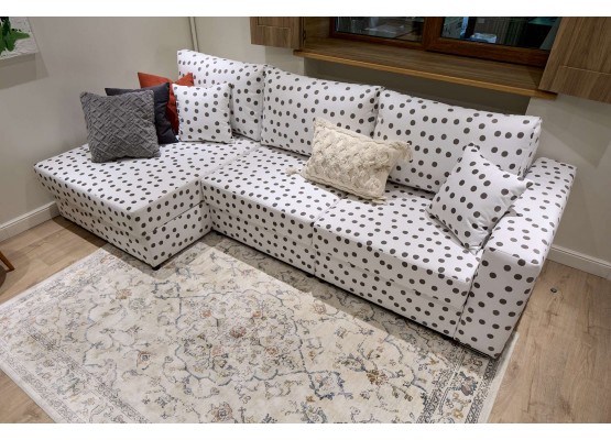 Диван-кровать угловой "Неаполь 2" Вариант 5 Левый, МебельГрад