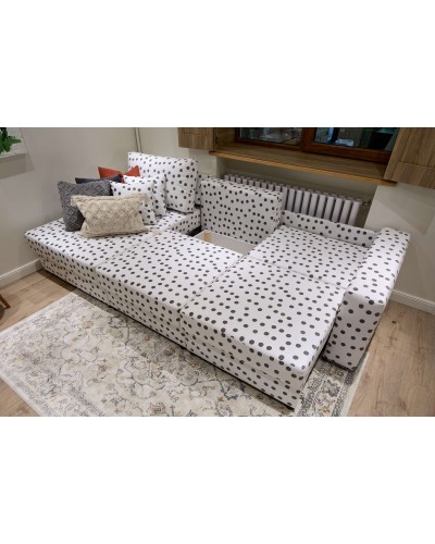 Диван-кровать угловой "Неаполь 2" Вариант 5 Левый, МебельГрад