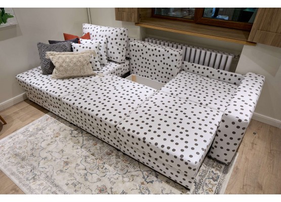 Диван-кровать угловой "Неаполь 2" Вариант 5 Левый, МебельГрад