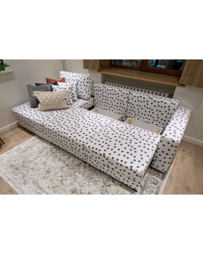 Диван-кровать угловой "Неаполь 2" Вариант 5 Левый, МебельГрад