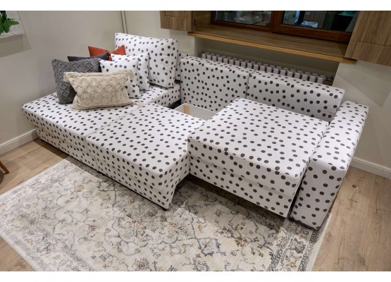 Диван-кровать угловой "Неаполь 2" Вариант 5 Левый, МебельГрад