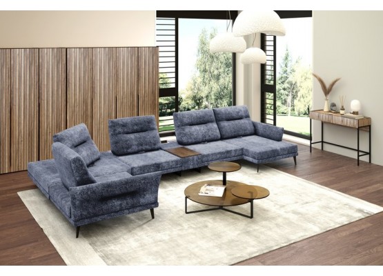 Модуль кресло с подлокотником "Портленд" Вариант 4 левый, МебельГрад