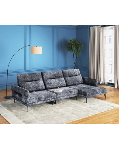 Модуль кресло с подлокотником "Портленд" Вариант 4 левый, МебельГрад