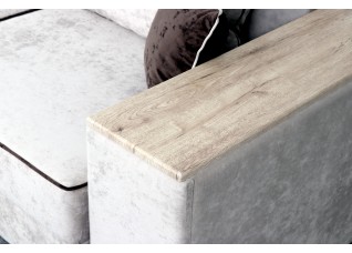 Диван-кровать угловой "Бостон" с функциональными подлокотниками Вариант 1