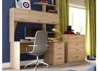 Гарнитур для молодёжной комнаты "Элана" композиция #1 Дуб Сонома, МебельГрад
