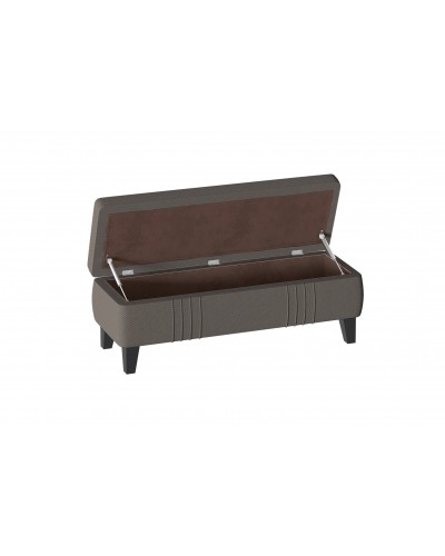 Банкетка "Севилья" Вариант 4 Альба светло-коричневый, МебельГрад