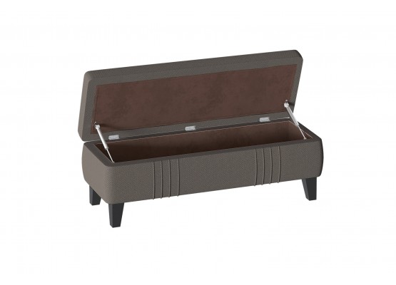 Банкетка "Севилья" Вариант 4 Альба светло-коричневый, МебельГрад