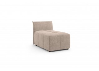 Пуф малый с боковиной "Торонто" Вариант 1 Торонто бежевый