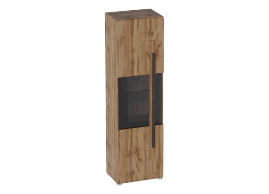 Шкаф-витрина однодверный "Ницца" гостиная, МебельГрад