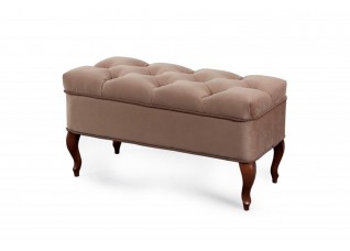 Банкетка №15 Вариант 3 Мора темно-коричневый