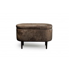 Банкетка "Олаф" с нишей Вариант 2 Тиффани коричневый