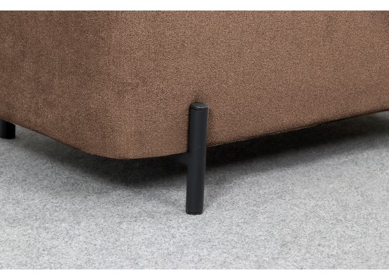 Банкетка "Портленд" Вариант 3 Торонто коричневый, МебельГрад