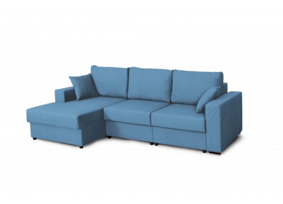 Диван-кровать угловой "Неаполь 2" Вариант 3 Левый, МебельГрад