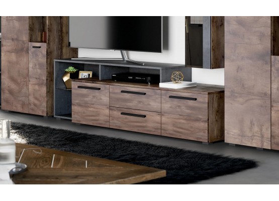 Модульная гостиная "Глазго" композиция #1, МебельГрад