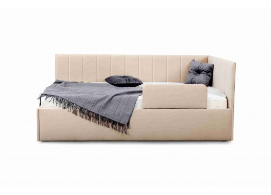 Кровать "Хеппи" Вариант 2 Мора серый, МебельГрад