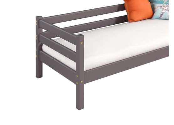 Вариант 2 Кровать "Соня" с задней защитой Лаванда, МебельГрад