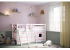 Вариант 12 Низкая кровать"Соня" с наклонной лестницей Лаванда, МебельГрад
