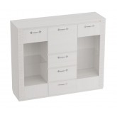 Комод с баром "Элана" гостиная Бодега белая