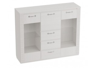 Комод с баром "Элана" гостиная Бодега белая