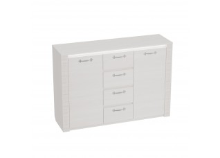 Комод 1395 "Элана" спальня Бодега белая