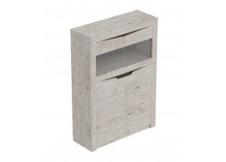 Шкаф двухдверный "Соренто" гостиная Дуб Бонифаций