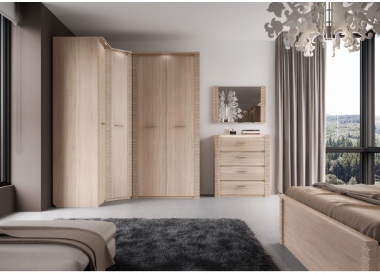 Зеркало "Элана" спальня Дуб сонома, МебельГрад