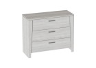Комод с 3-мя ящиками "Мальта" спальня Дуб винтерберг, МебельГрад