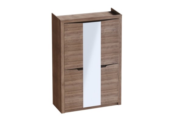 Шкаф трехдверный "Соренто" спальня Дуб стирлинг, МебельГрад