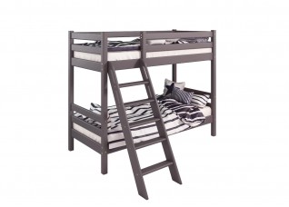 Вариант 10 Двухъярусная кровать "Соня" с наклонной лестницей Лаванда