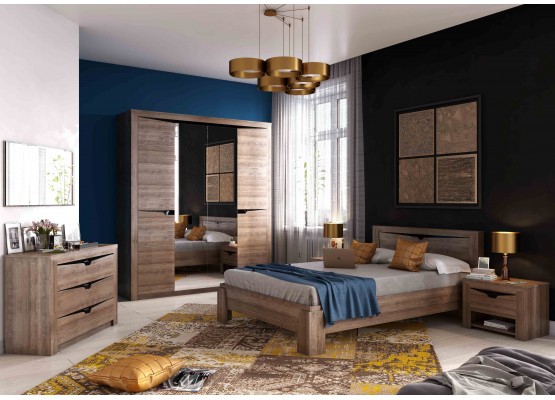 Комплект полок для 2 дв. шкафа "Соренто" спальня Дуб стирлинг, МебельГрад