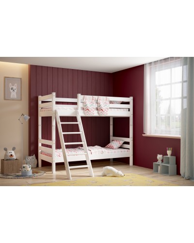 Вариант 10 Двухъярусная кровать "Соня" с наклонной лестницей Лаванда - 3