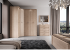 Шкаф угловой "Элана" спальня Дуб сонома, МебельГрад