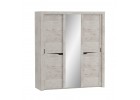 Шкаф 3 дв. с раздвижными дверями "Соренто" спальня Дуб бонифаций, МебельГрад