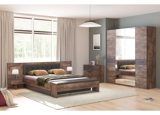 Комод 3 ящ "Глазго" спальня, МебельГрад