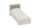 Кровать 900 "Элана" спальня Бодега белая, МебельГрад