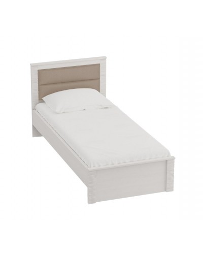 Кровать 900 "Элана" спальня Бодега белая