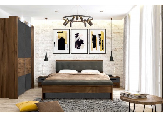 Шкаф с раздвижными дверями "Глазго" спальня, МебельГрад