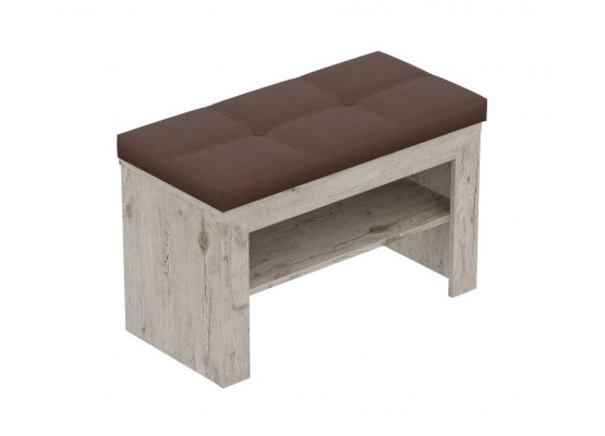 Тумба открытая "Соренто" прихожая дуб бонифаций, МебельГрад