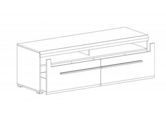 Тумба ТВ "Ницца" гостиная, МебельГрад