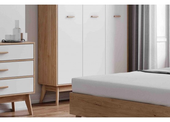 Шкаф трёхдверный спальня "Калгари", МебельГрад