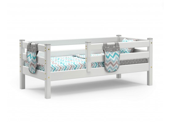 Детская кровать "Соня" 1600 Белый, МебельГрад