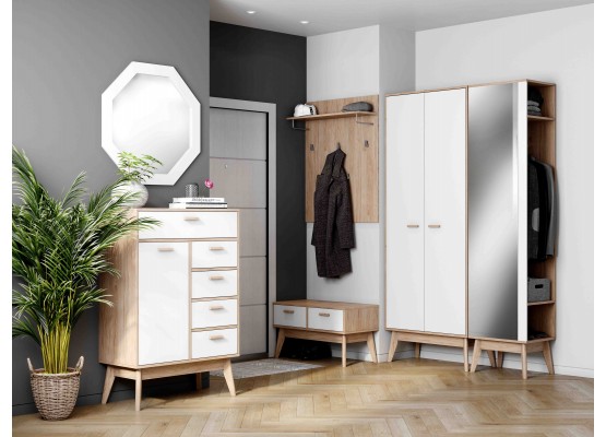 Комод высокий "Калгари" прихожая, МебельГрад