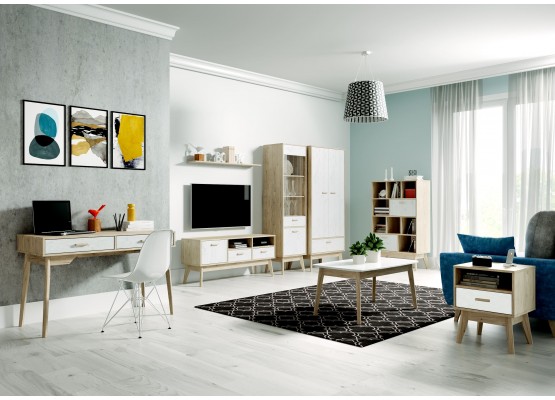 Полка навесная "Калгари" гостиная, МебельГрад