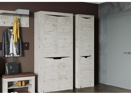 Шкаф однодверный "Соренто" прихожая Дуб бонифаций, МебельГрад